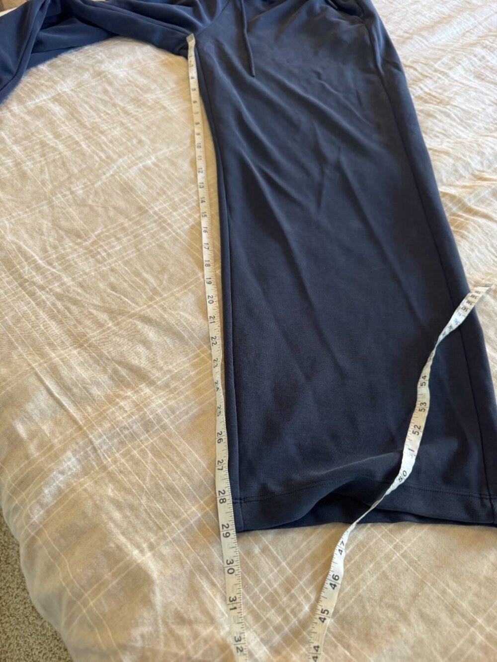 Athleta Seasoft Mid Rise Straight Pant Navy - Picture 12 of 12